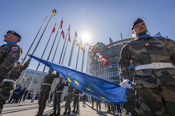 Militares europeos (Europa Press)
