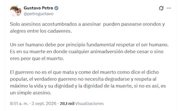 - crédito @petrogustavo/X