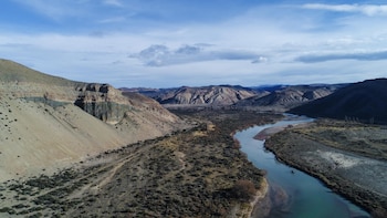 Rocas lacustres y volcánicas del