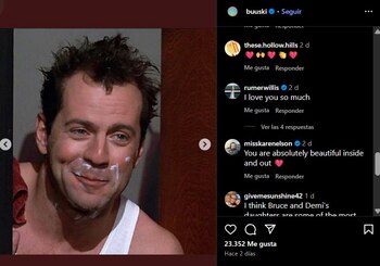 El mensaje de Tallulah Willis sobre el parecido que comparte con Bruce Willis