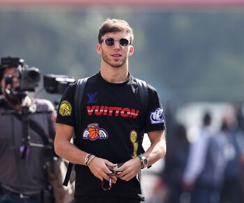Pierre Gasly en México. (Foto: