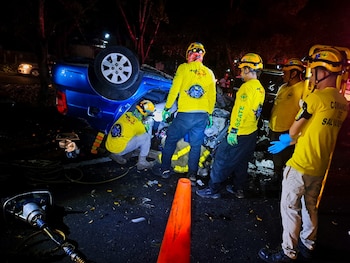 Miembros del Comando de Salvamento