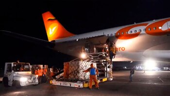 Anoche llegaron medio millón de