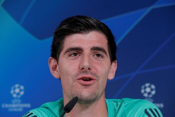 Thibaut Courtois, arquero del Real