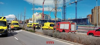 Imagen del lugar del accidente