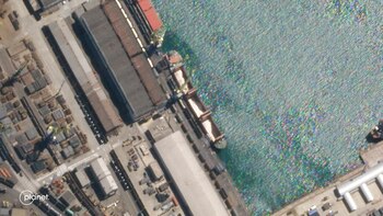 La imagen satelital muestra al