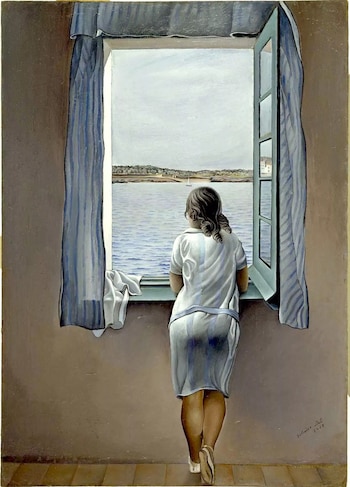 "Suspiros de sal: Muchacha en la ventana", de Salvador Dalí (1925)