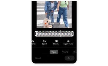 Google Fotos incorpora y mejora sus herramientas de edición de video. (Google)