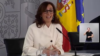 Ministra de Sanidad, Mónica García