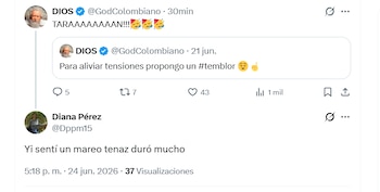 Una cuenta llamada Dios causó revuelo - crédito X