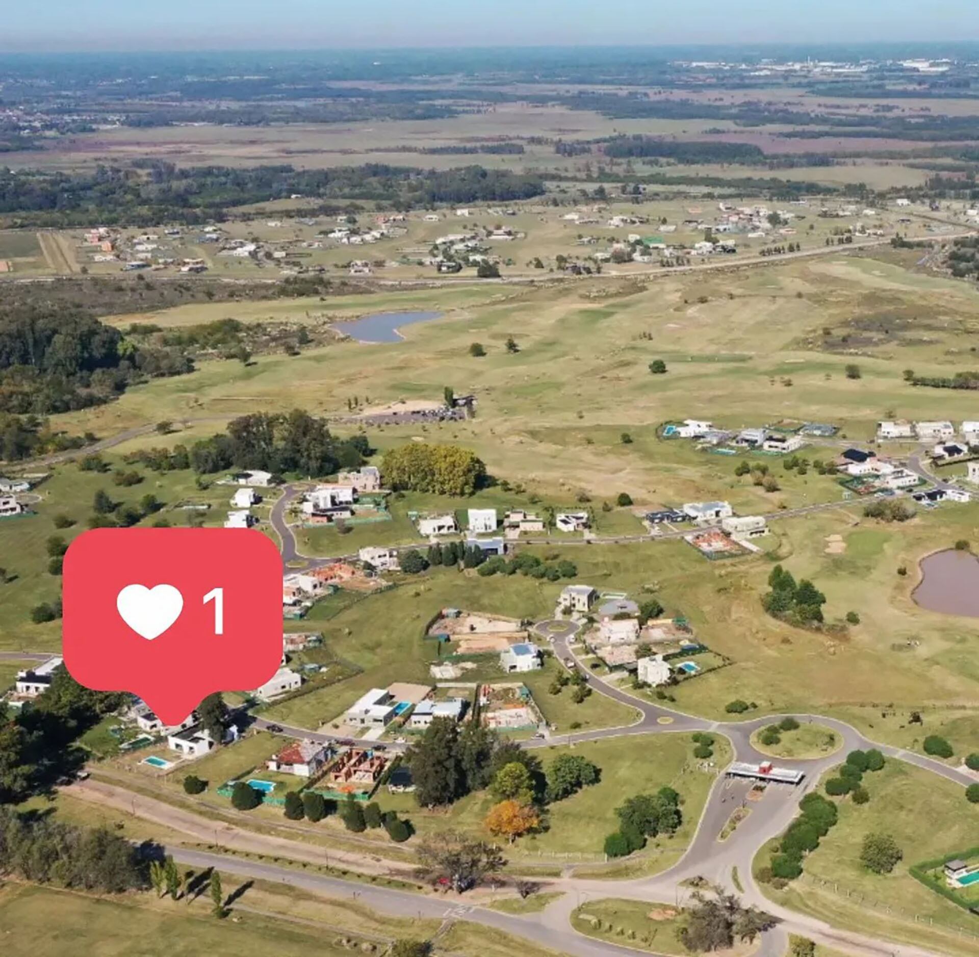 La casa fue construida para alquilarla de manera temporaria