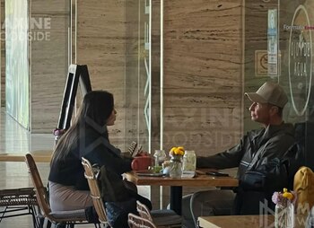 El cantante fue captado tomando