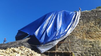 Trabajos en la fortaleza de