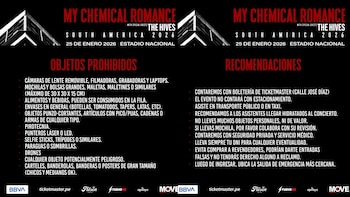 My Chemical Romance en Lima: