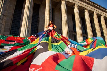 Amsterdam Rainbow Dress