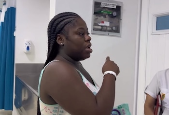 Laura Camila relata cómo vivió el nacimiento de su bebé en medio de la evacuación del Hospital Carlos Holmes Trujillo, en Cali, tras el fuerte sismo que sacudió a Colombia - crédito Red de Salud del Oriente