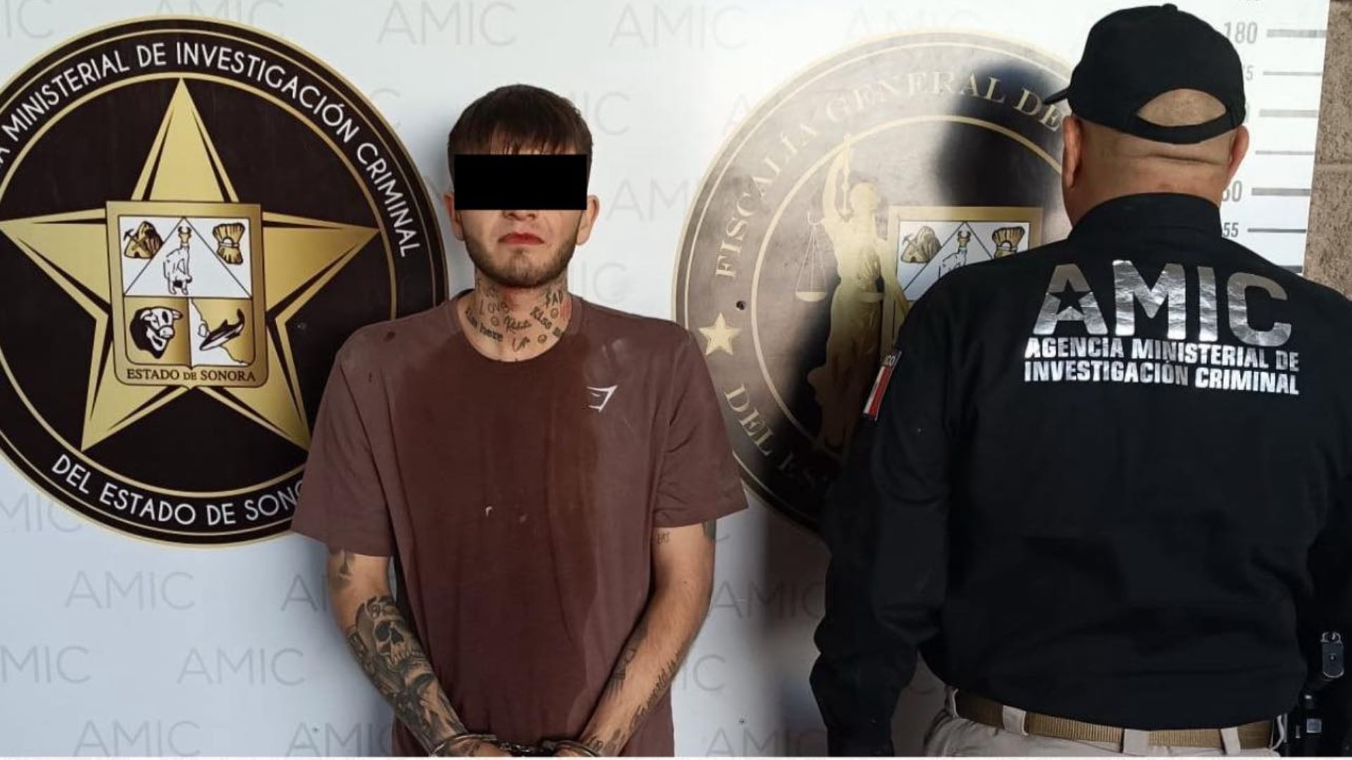 El detenido fue puesto a disposición luego de la captura. Crédito: FGJES