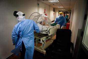 Enfermeros del área del Centro