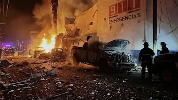 Atacan con explosivo la Comandancia de la policía municipal de Ojocaliente, Zacatecas: hay seis civiles heridos