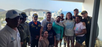 El alcalde de Santa Marta,