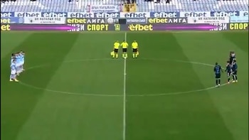 Hicieron un minuto de silencio