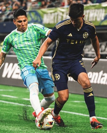 El último partido de Raúl Ruidíaz de titular en Seattle Sounders fue en junio ante Kansas City. - créditos: Agencias