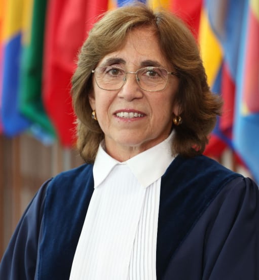 La vicepresidenta del tribunal del mar, la argentina Armas Pfirter