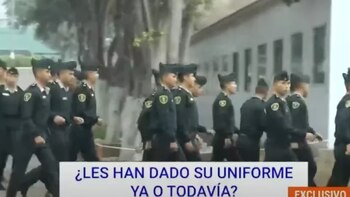 Estudiantes de la PNP no