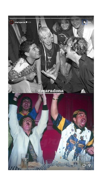 Charly compartió fotos inéditas con