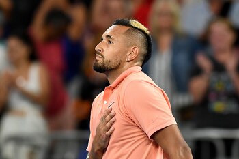 Nick Kyrgios reconoció que sufrió