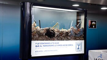 La muestra original, con los