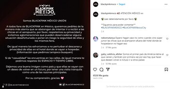 Fans de Blackpink pidieron respeto