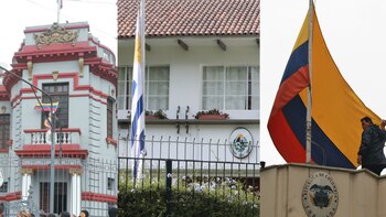 Las embajadas de Venezuela, Uruguay