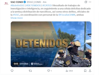 Parte del informe de las