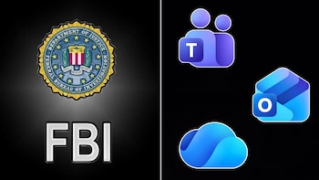 FBI lanza advertencia a los usuarios de Teams, Outlook y OneDrive.