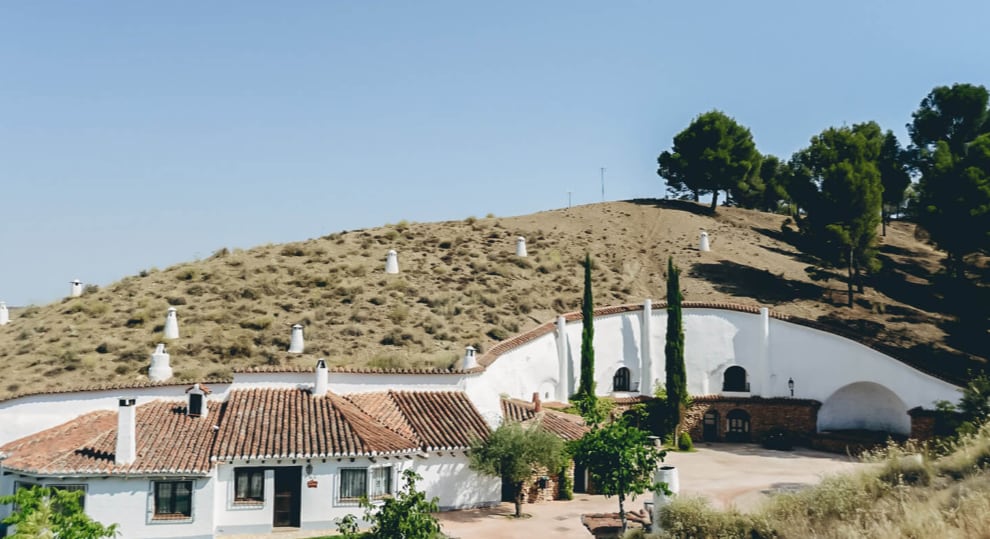 Más de 2.000 casas cueva habitadas por la población de Guadix. (Ayuntamiento de Guadix)