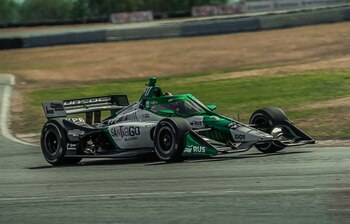 Canapino girando en Termas de