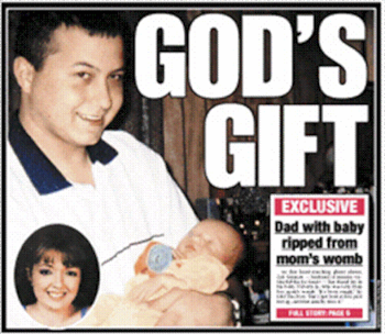 Zeb Stinnett con su hija