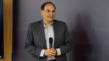 Arturo Molina en su ponencia