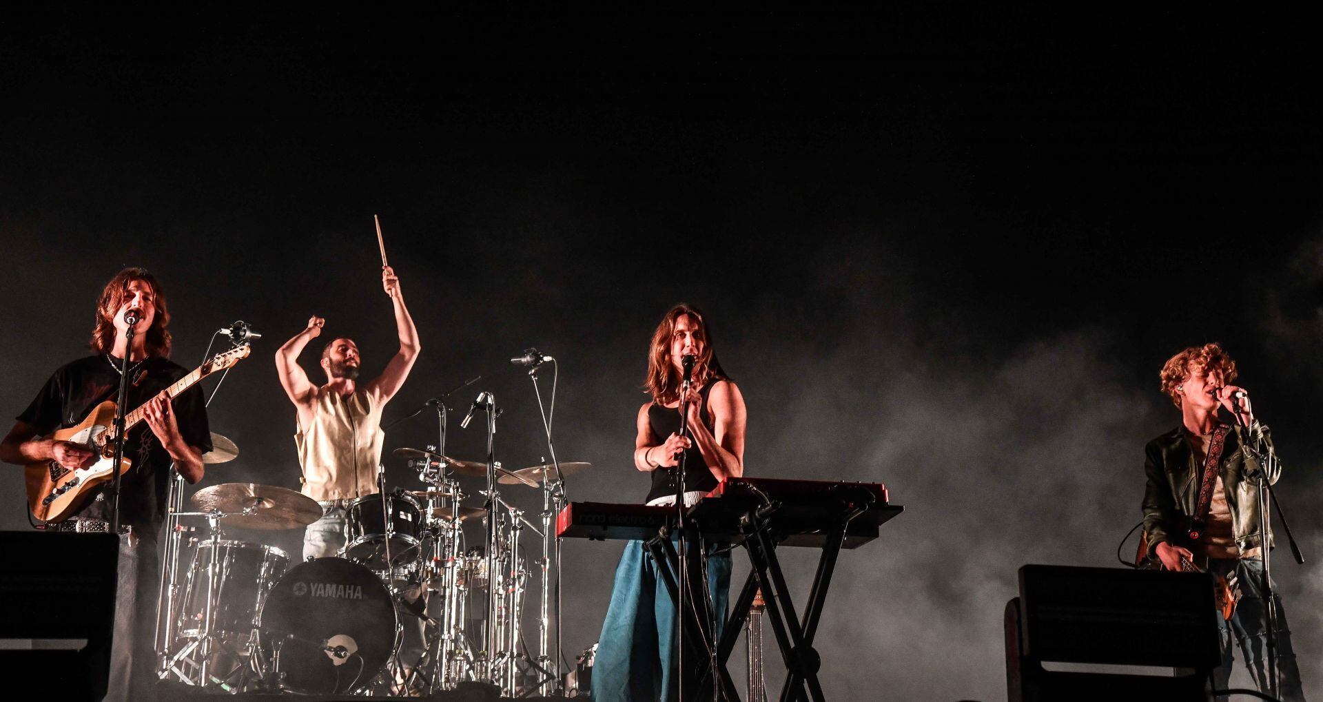 El ambiente nocturno del festival contará con juegos de luz, sonido y shows en vivo con artistas como Purple Disco Machine y Parcels.(FOTO: MARIO JASSO/CUARTOSCURO.COM)