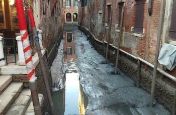 El paisaje veneciano, completamente modificado