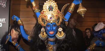 Heidi Klum se disfrazó de