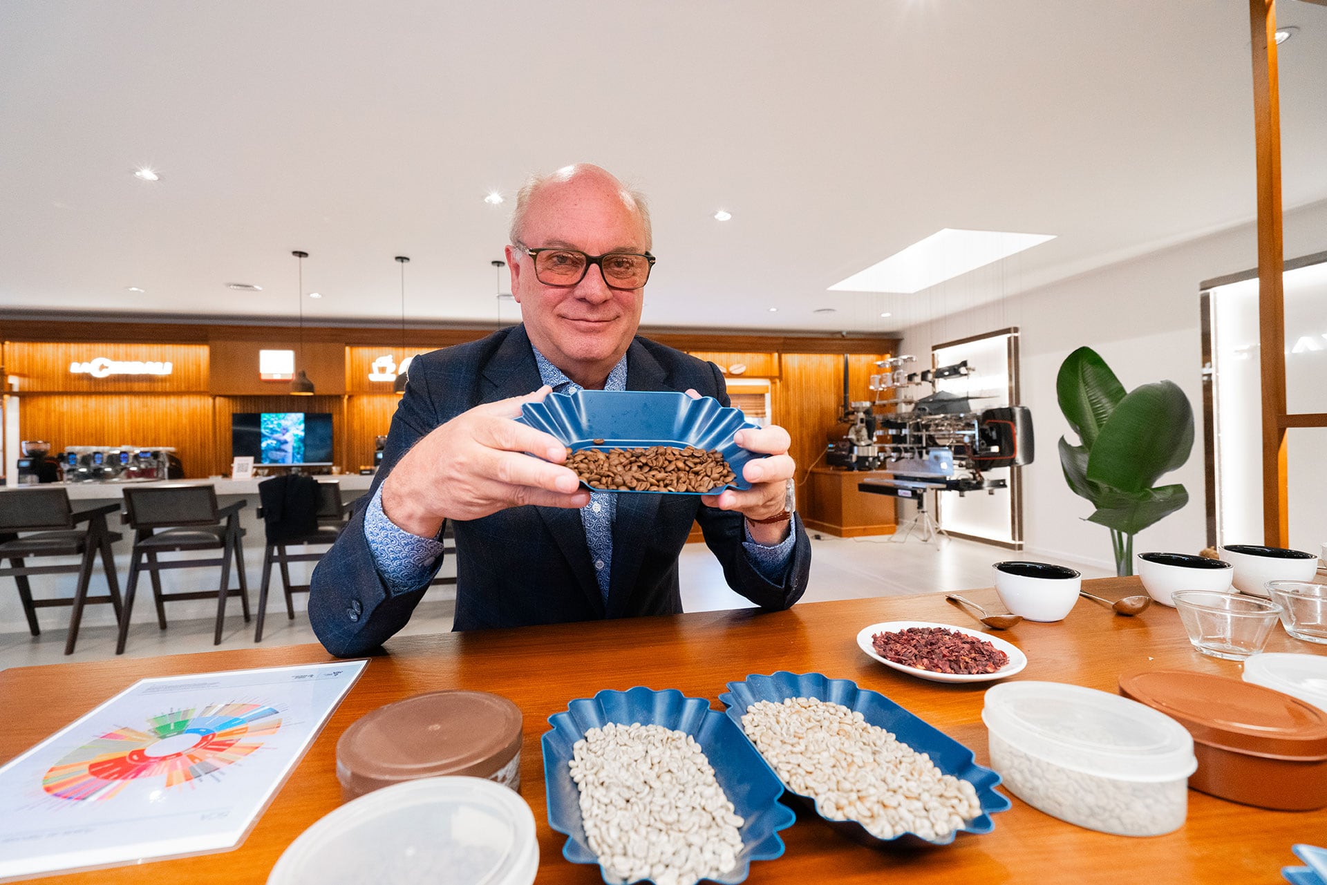 Martín Cabrales destacó que el café con identidad argentina será de especialidad y llegará a recorrer el mundo