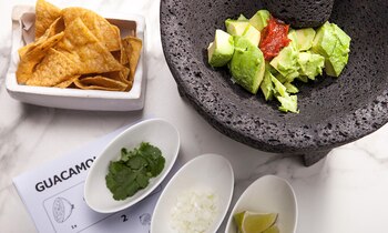 Guacamole del restaurante Topa Sukalderia