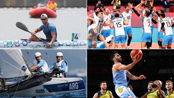 Variada presencia argentina en el