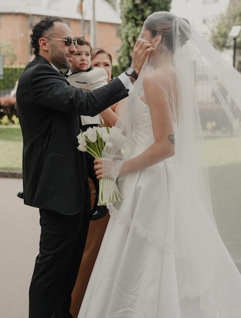 David Ospina también estuvo presente en la boda de su hermana - crédito Daniela Ospina / Instagram