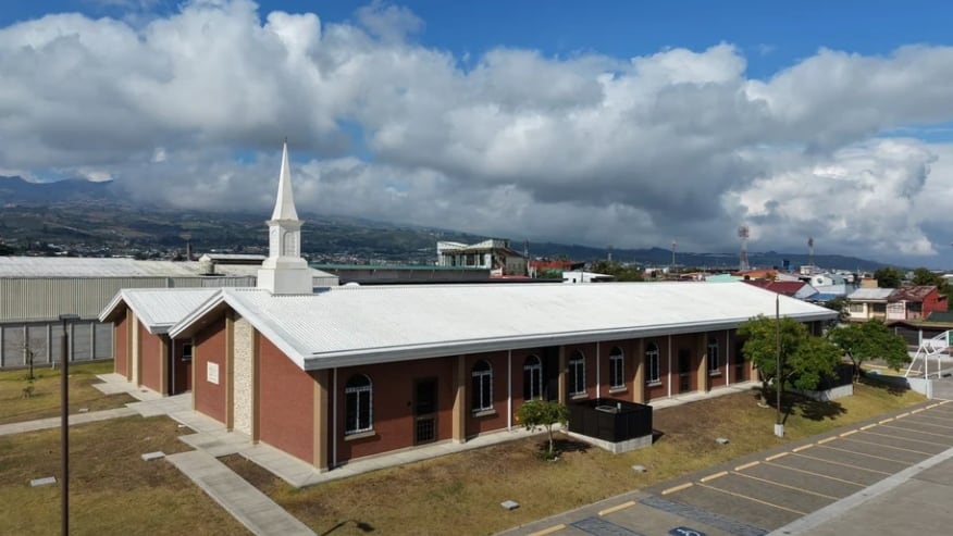 Impuesto a bienes inmuebles y “áreas de culto” en disputa: Cartago, dos fincas de la Iglesia de Jesucristo de los Santos de los Últimos Días y un giro en la Corte. (Imagen cortesía Iglesia de los Santos de los Últimos Días)
