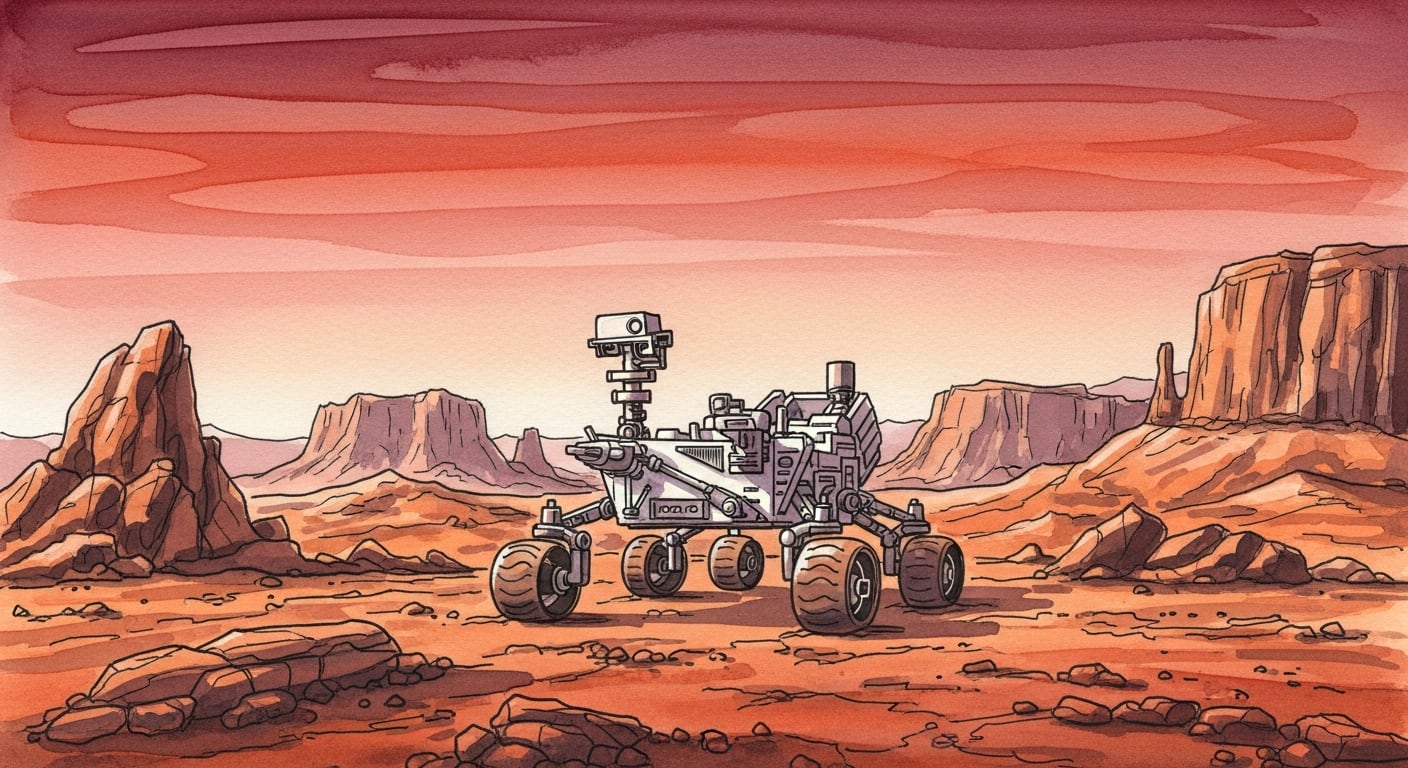 La NASA prevé que la Red de Telecomunicaciones de Marte, bajo la gestión del programa SCaN, esté operativa en 2030 para apoyar misiones de superficie, orbitales y tripuladas. (Imagen Ilustrativa Infobae)