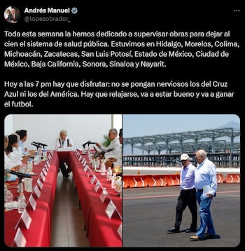 AMLO deseó que gane el