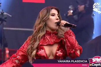 Yahaira Plasencia se presentó en